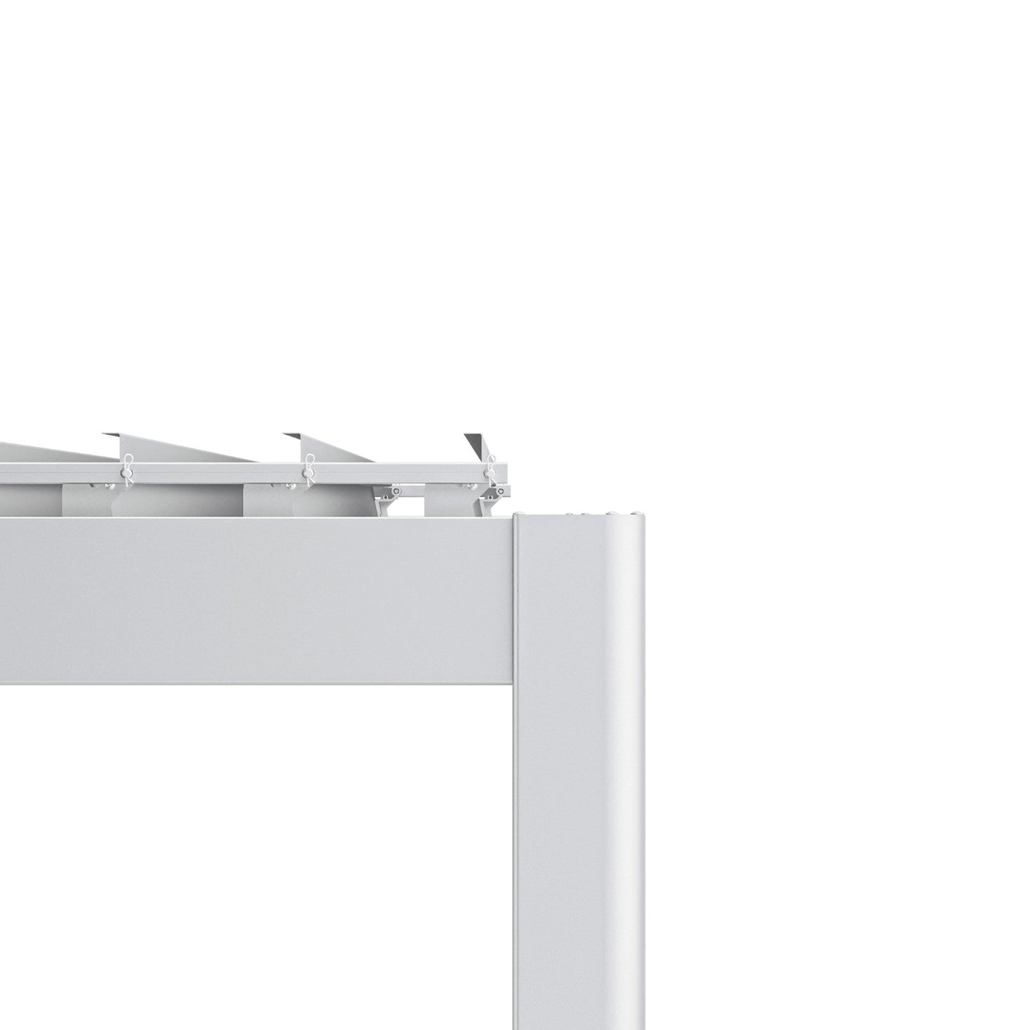 MIRADOR 111SR 10'x13' WHITE PERGOLA
