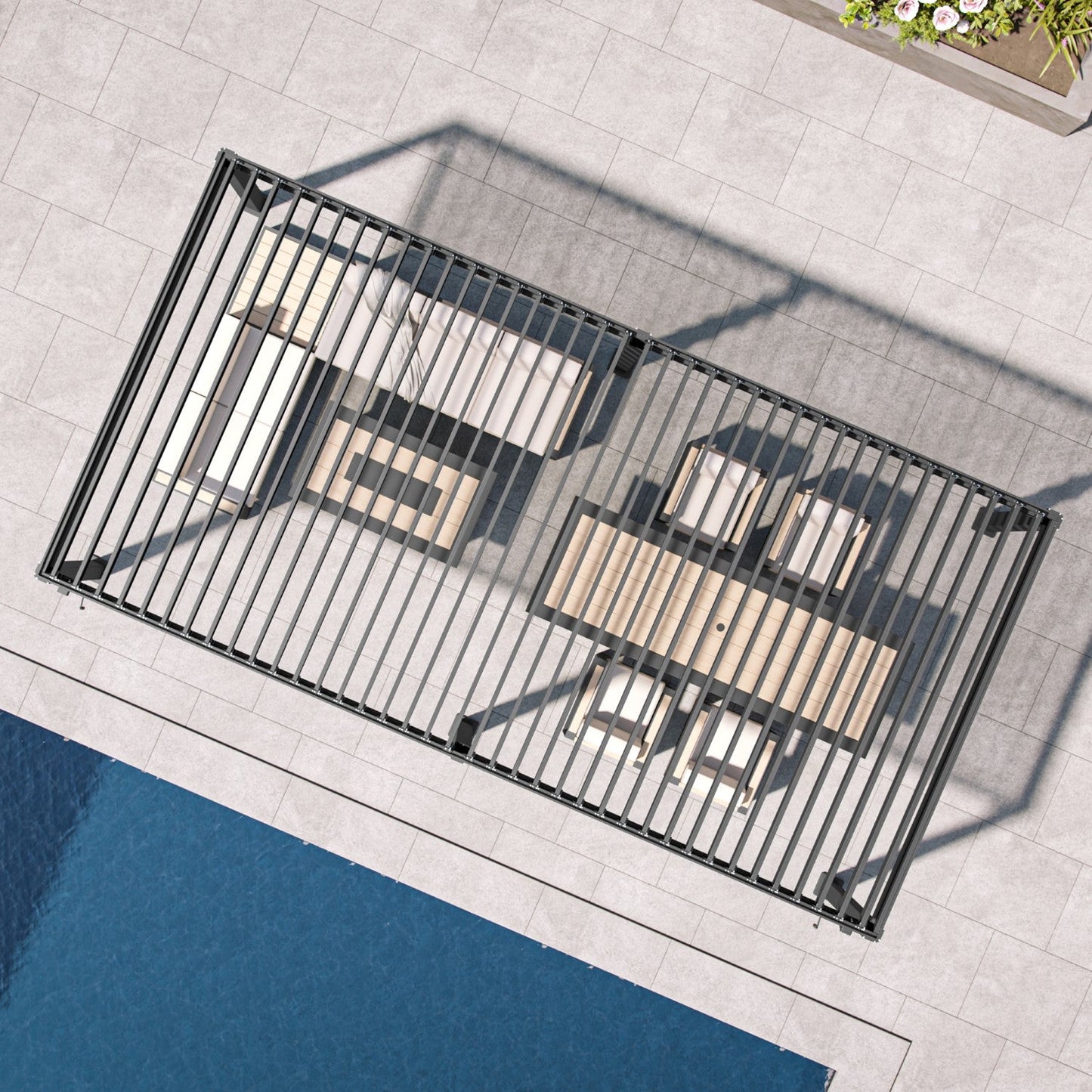 MIRADOR 111SR 10'x20'  PERGOLA