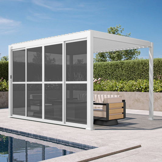 111 Accessory - 13' White sliding door