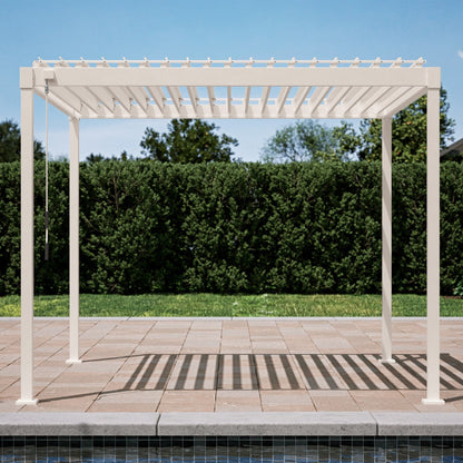 MIRADOR 80S 10'x10' LATTE PERGOLA