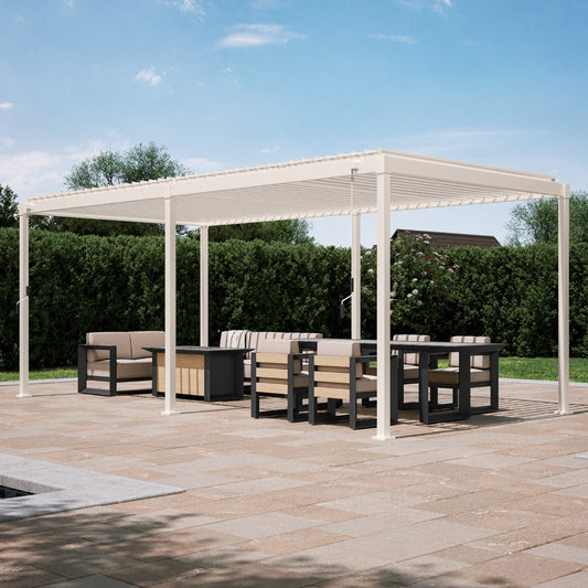 MIRADOR 80S 10'x20' LATTE PERGOLA