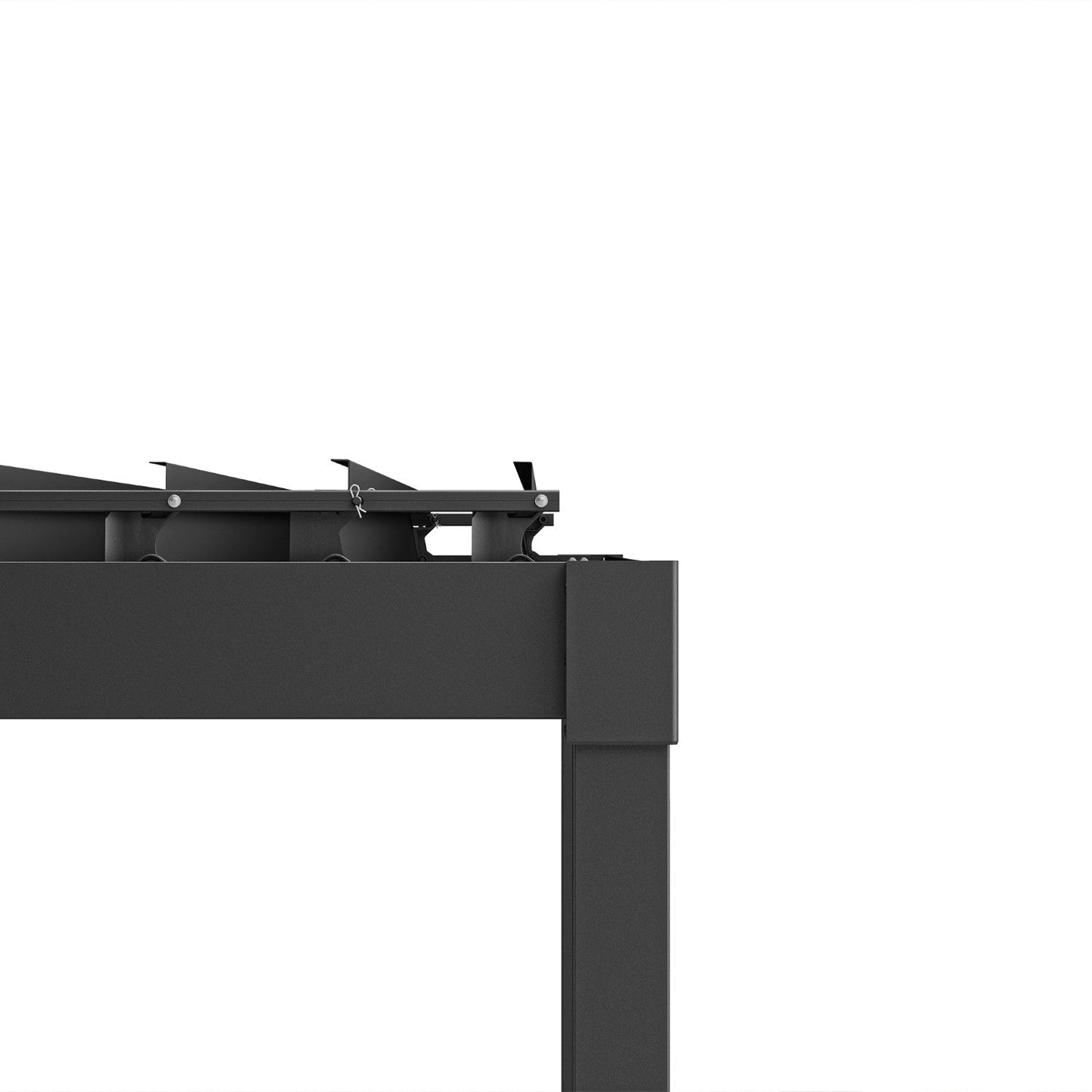 MIRADOR 80S 10'x20' CHARCOAL PERGOLA