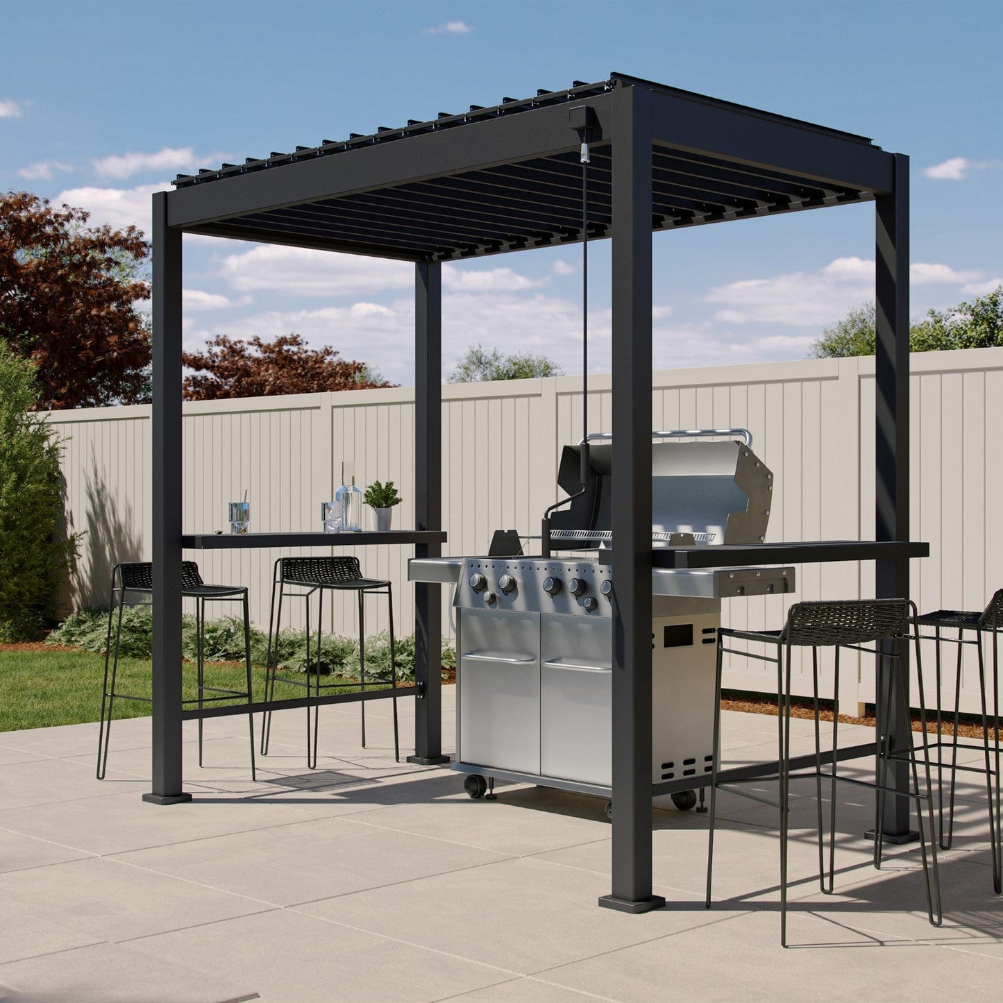 Life series - 88 Grill S1 Pergola