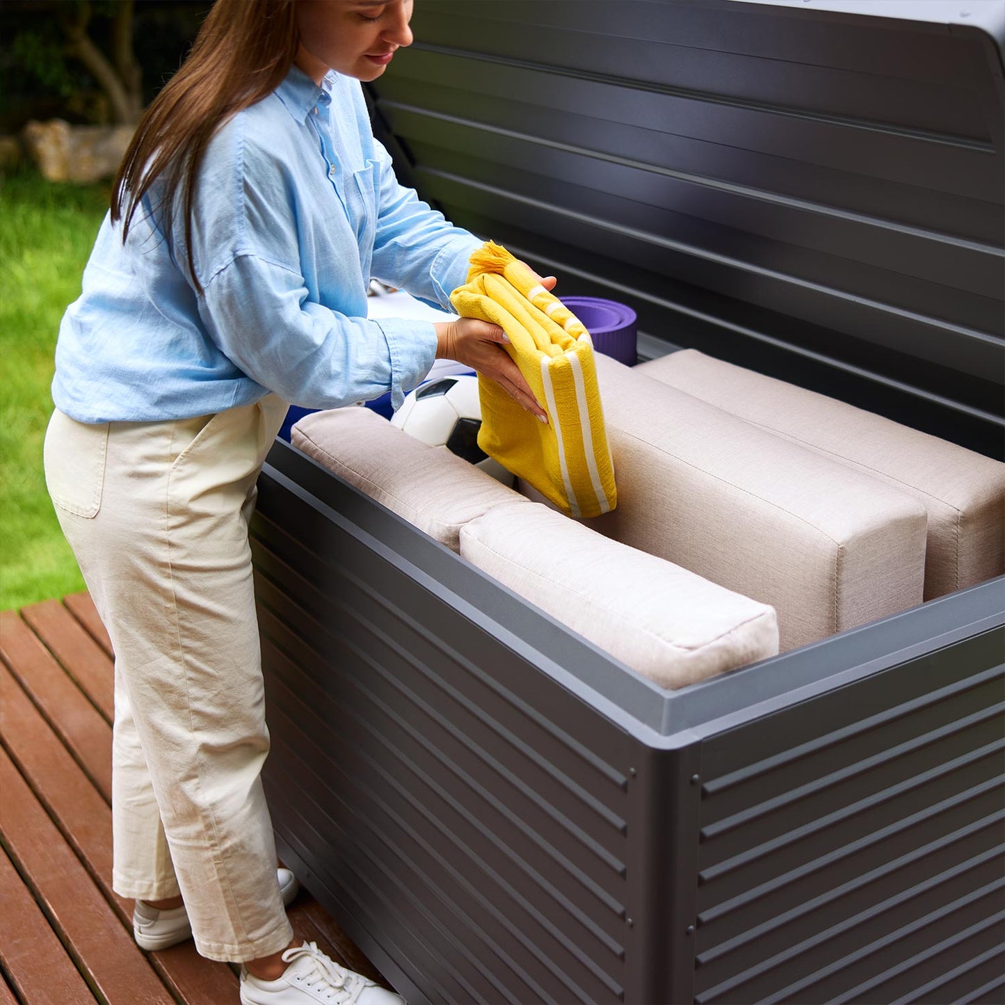 Life series - Deck box horizon - 205 US Gallon